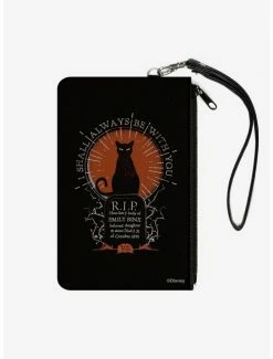 Flash Sale 😉 Hocus Pocus Cat Emily Binx Always Be With You Canvas Clutch Wallet 🧨 -Bags & Purses Shop Online 15654633 av1