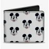 Budget 🔥 Disney Mickey Mouse Smiling Bifold Wallet 😉 -Bags & Purses Shop Online 15654699 hi