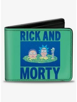 Brand new 💯 Rick and Morty Floating Portal Bifold Wallet 👏