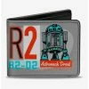 Best Sale 🌟 Star Wars R2D2 Vintage Astromech Droid Bifold Wallet ❤️ -Bags & Purses Shop Online 15654744 hi