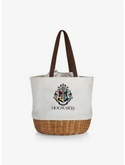 Hot Sale ๐ Harry Potter Hogwarts Canvas Willow Basket Tote ๐