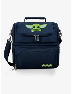 Discount 😀 Star Wars The Mandalorian The Child Lunch Tote Navy 🎁