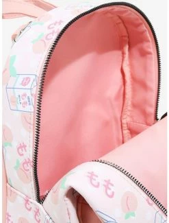 New 🎉 Pastel Peach Milk Mini 🎒 Backpack 🛒 -Bags & Purses Shop Online 15849590 av3