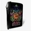 Deals 💯 Scooby-Doo Monsters And Logo Zip Around Wallet 🔥 -Bags & Purses Shop Online 15948416 hi