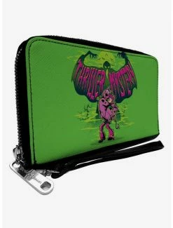 Best Pirce 😍 Scooby-Doo Thriller Mystery Ghosts Zip Around Wallet 👏