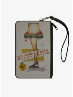 Top 10 ⌛ A 🎄 Christmas Story Lamp Quotes Canvas Clutch Wallet ❤️