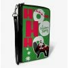 Deals 🎁 A 🎁 Christmas Story Santa Claus Ho Ho Ho Zip Around Wallet 🧨 -Bags & Purses Shop Online 15948510 hi