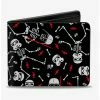 Buy ✨ Star Wars 🎃 Halloween Darth Vader Stormtrooper Skeletons Bifold Wallet 👍