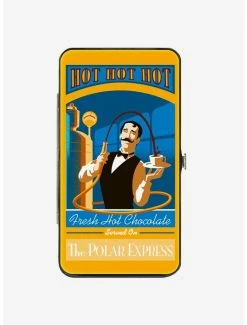 Best Pirce 💯 The Polar Express Hot Chocolate Hinge Wallet 🛒