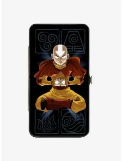 Hot Sale 🛒 Avatar: The Last Airbender Aang Meditating Hinge Wallet 🥰