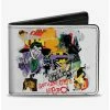Deals 🤩 DC Comics Batman Vs Joker Graffiti Bifold Wallet ⌛
