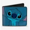 Budget 🤩 Disney Lilo & Stitch Stitch Close Up Bifold Wallet 😀