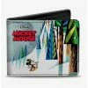 Cheap 🎁 Disney Mickey Mouse Beware The Yeti Bifold Wallet 🥰