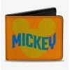 Flash Sale 🥰 Disney Mickey Mouse Logo Bifold Wallet 👏 -Bags & Purses Shop Online 15948584 hi