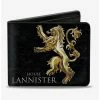 Best reviews of ❤️ Game Of Thrones House Lannister Rampant Sigil Bifold Wallet 💯