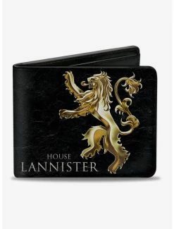 Best reviews of ❤️ Game Of Thrones House Lannister Rampant Sigil Bifold Wallet 💯