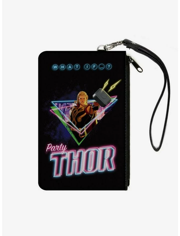 Coupon 🎉 Marvel What If...? Party Thor Neon 🔨 Hammer Canvas Clutch Wallet 🔥 3 Coupon 🎉 Marvel What If...? Party Thor Neon 🔨 Hammer Canvas Clutch Wallet 🔥