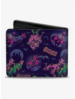 Budget ⌛ Scooby-Doo Ghost Clowns Bifold Wallet 😍 -Bags & Purses Shop Online 15948708 av1