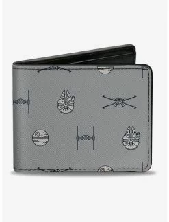 Best Pirce ✨ Star Wars Death Star And Rebels Bifold Wallet 🎁