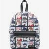 Promo 🧨 Jujutsu Kaisen Grid Mini 🎒 Backpack 💯 -Bags & Purses Shop Online 16107400 hi