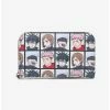 Outlet 🌟 Jujutsu Kaisen Character Grid Tech Wallet 🔔 -Bags & Purses Shop Online 16107402 hi