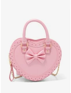 Best deal ⭐ Pink Lolita Heart Crossbody Bag ⌛