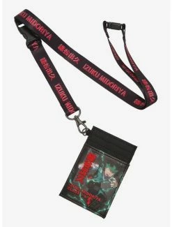 Best Pirce 👏 My Hero Academia Deku Lanyard With Cardholder 😍
