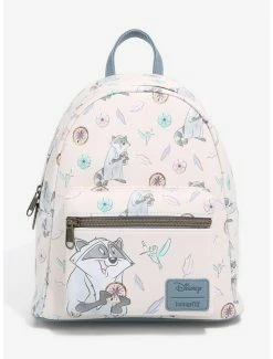 Deals 🧨 Loungefly Disney Pocahontas Meeko & Flit Mini 🎒 Backpack ✨