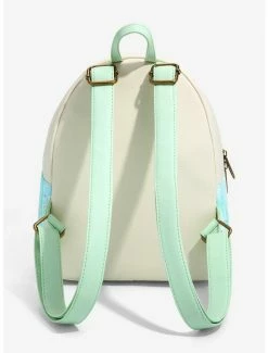 Flash Sale ⭐ Loungefly Disney The Little Mermaid Shell Mini 🎒 Backpack ⌛ -Bags & Purses Shop Online 16568820 av2