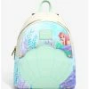 Flash Sale ⭐ Loungefly Disney The Little Mermaid Shell Mini 🎒 Backpack ⌛