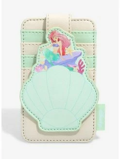 Best Sale 🎁 Loungefly Disney The Little Mermaid Shell Cardholder 🌟