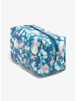 Best deal ๐ Studio Ghibli My Neighbor Totoro Floral Makeup Bag โญ