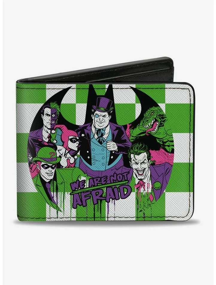 Coupon ๐ฅฐ DC Comics Batman Villains Checker Bifold Wallet ๐ 3 Coupon ๐ฅฐ DC Comics Batman Villains Checker Bifold Wallet ๐
