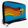 Deals ✔️ Disney Mickey Mouse And Pluto Action Wave Zip Around Wallet 😍