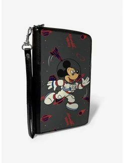 Top 10 🔔 Disney Mickey Mouse In Space Zip Around Wallet 🤩