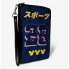 Promo 🤩 Disney Mickey Mouse Sports Kanji Zip Around Wallet 👍