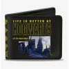 Cheapest 🧨 Harry Potter Life Is Better At Hogwarts Bifold Wallet 💯