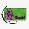 Best Sale 🧨 Scooby-Doo Shaggy Carrying Scooby Canvas Zip Clutch Wallet ✔️
