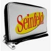 Promo ❤️ Seinfeld Spotlight Logo Zip Around Wallet 🎁