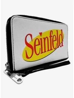 Promo ❤️ Seinfeld Spotlight Logo Zip Around Wallet 🎁