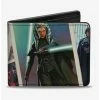 Buy 😀 Star Wars The Mandalorian Ahsoka Cartoon Bifold Wallet ✔️