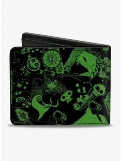 Best deal 🔔 The Nightmare Before 🔔 Christmas Characters Bifold Wallet ✔️ -Bags & Purses Shop Online 16926297 av1