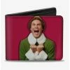 Wholesale 🌟 Elf Buddy Elf Screaming With Muggins Bifold Wallet 🤩