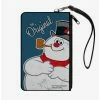 Best Sale 🔥 Frosty Snowman Original Canvas Zip Clutch Wallet ✨ -Bags & Purses Shop Online 16926574 hi