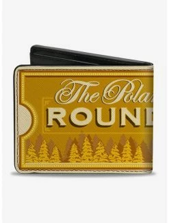 Outlet 🛒 The Polar Express Round Trip Train Ticket Bifold Wallet 🥰 -Bags & Purses Shop Online 16926584 av1