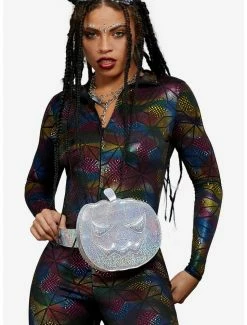 Wholesale 🤩 Holographic Pumpkin Fanny Pack 💯