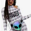 Hot Sale 🛒 Holographic Alien Fanny Pack ❤️ -Bags & Purses Shop Online 16960718 hi