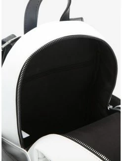 Discount 👍 Black & White Mushroom Moth Mini 🎒 Backpack 😍 -Bags & Purses Shop Online 17098817 av3