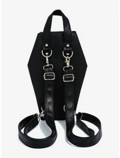 Deals 😀 Floral Celestial Coffin Mini 🎒 Backpack ❤️ -Bags & Purses Shop Online 17113019 av2