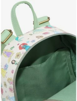Best reviews of ✔️ Loungefly Disney Chibi Princess Floral Mini 🎒 Backpack 👍 -Bags & Purses Shop Online 17136959 av3